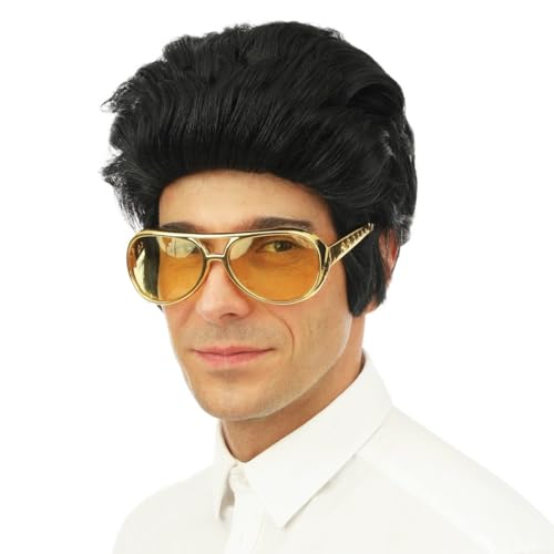 ptit-clown-50870-rocker-per-cke-schwarz-rock-n-roll-star-look image 7