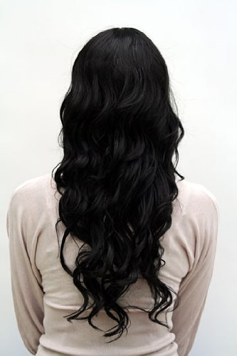 wig-me-up-6313-1b-per-cke-lang-gelockt-samtschwarz-mit-pony-ca-55-cm image 7