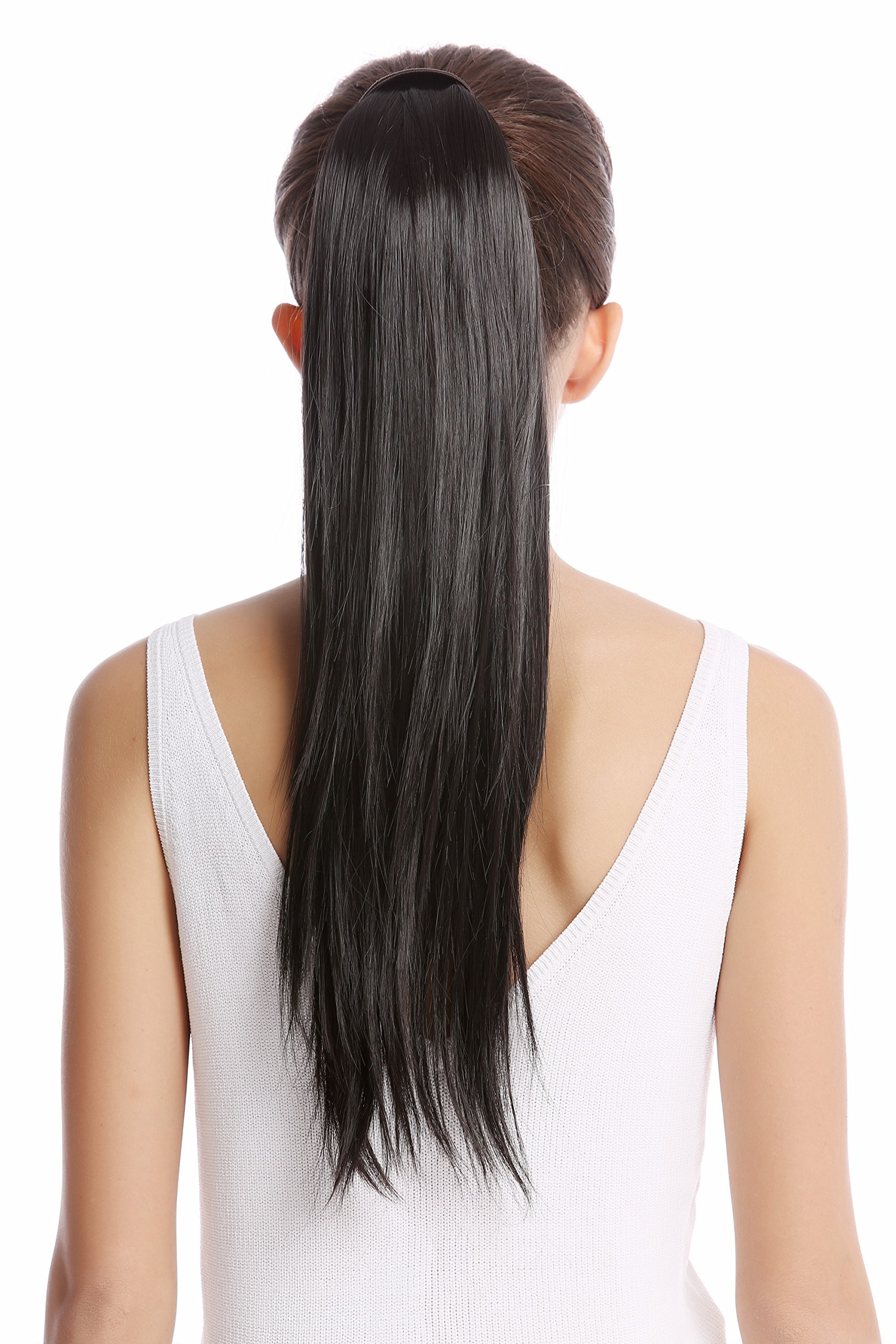 wig-me-up-srosy-3-haarteil-pferdeschwanz-zopf-dunkelbraun-glatt-55-cm image 1