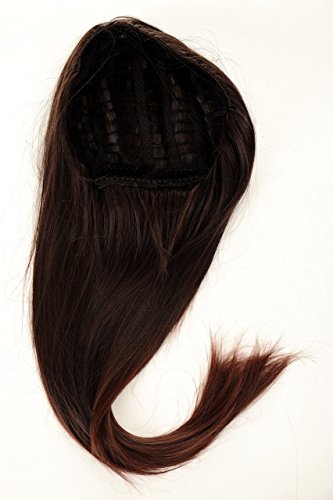 wig-me-up-h9305-2t33-clip-in-extension-halbper-cke-glatt-braun-60-cm image 8