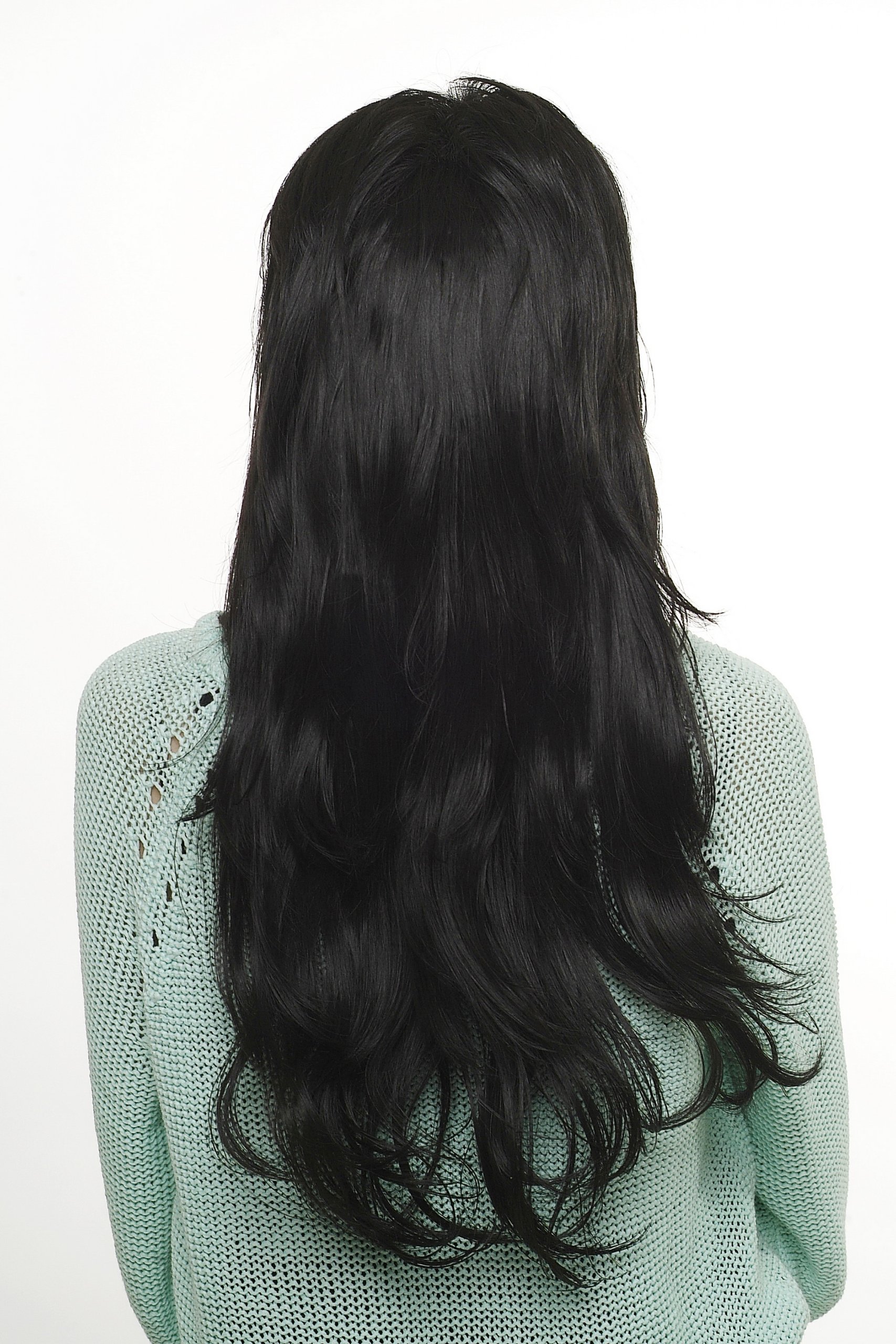 wig-me-up-sa015-2-damenper-cke-lang-schwarz-wellig-mit-mittelscheitel image 3