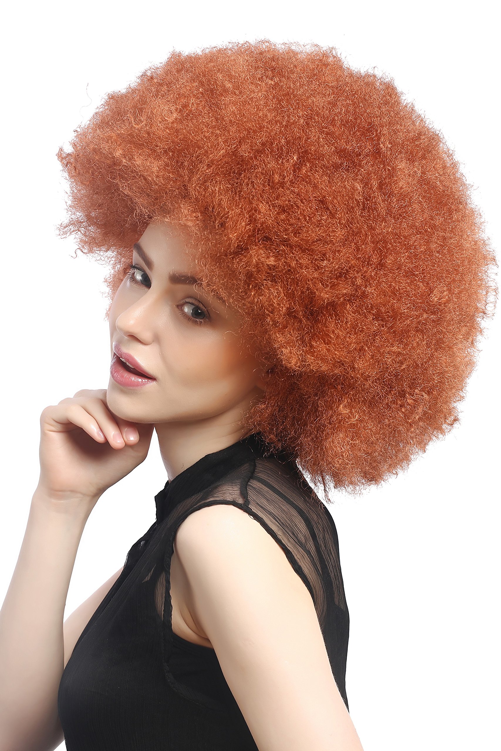 wig-me-up-xr-002-p130-afroper-cke-xxl-afro-karneval-rot-kupferrot-30-cm image 3