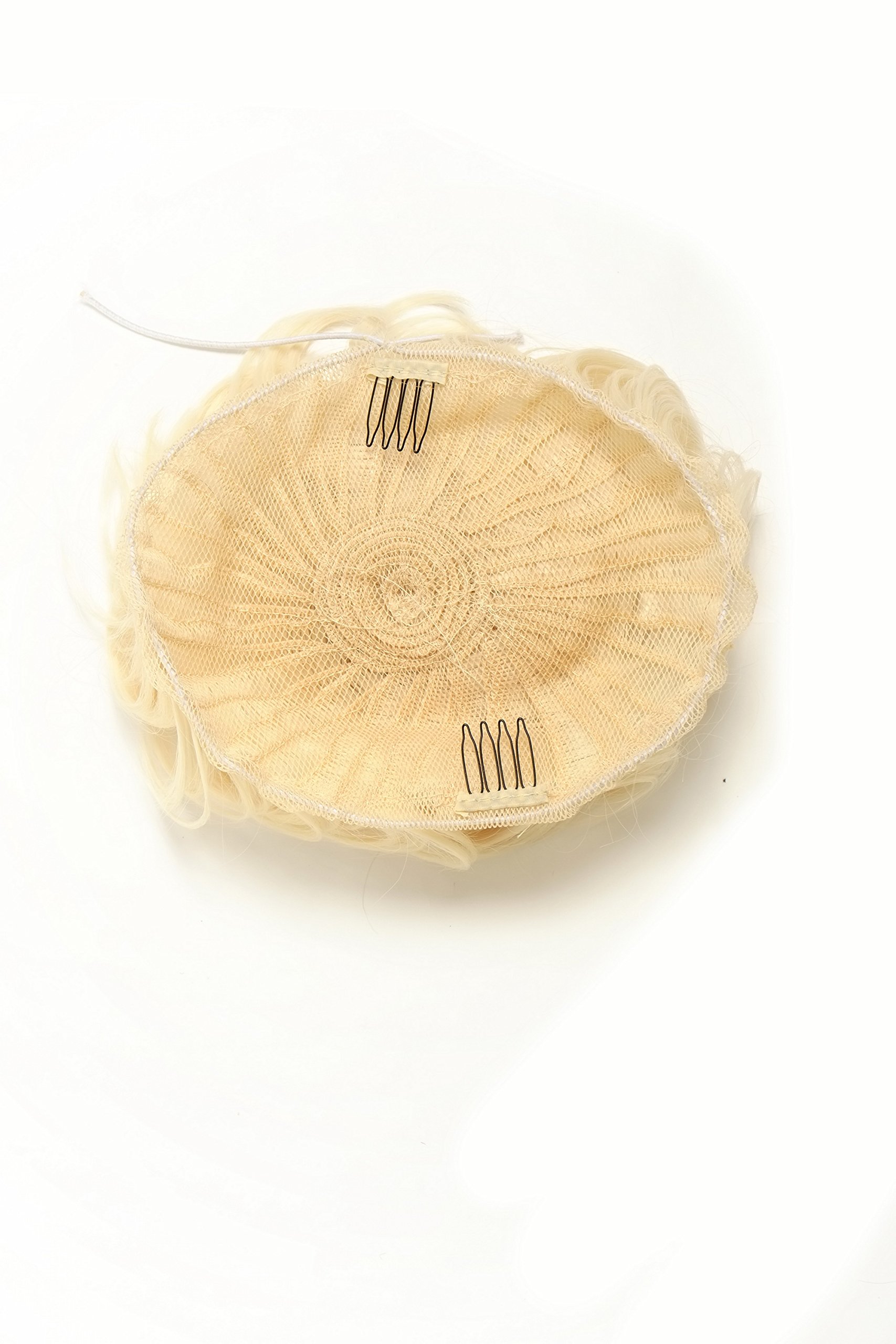 wig-me-up-haarteil-haardutt-haarrose-q840-613-platinblond image 2