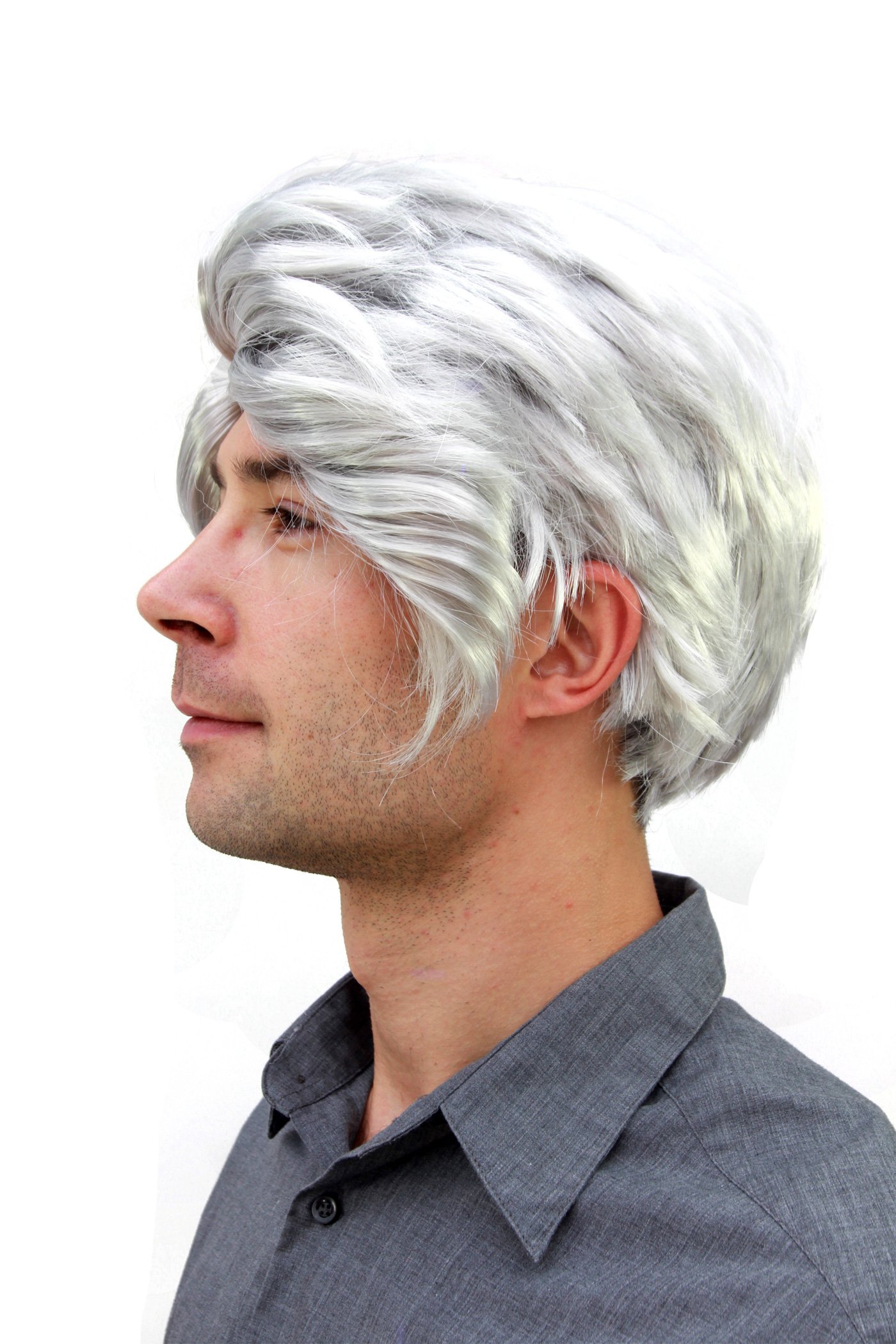 wig-me-up-pw0206-pc309-per-cke-damen-herren-silbergrau-grau-seitenscheitel image 3