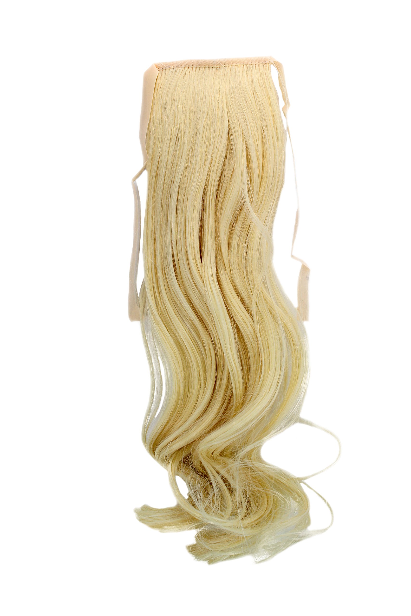 wig-me-up-yzf-tc18-27t613-haarteil-zopf-45-cm-wellig-kupfer-hell-blond-mix image 4