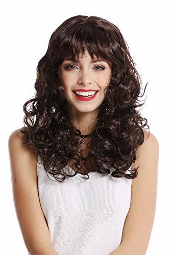wig-me-up-xh-083-za2-damenper-cke-dunkelbraun-locken-50-cm-mit-pony image 5