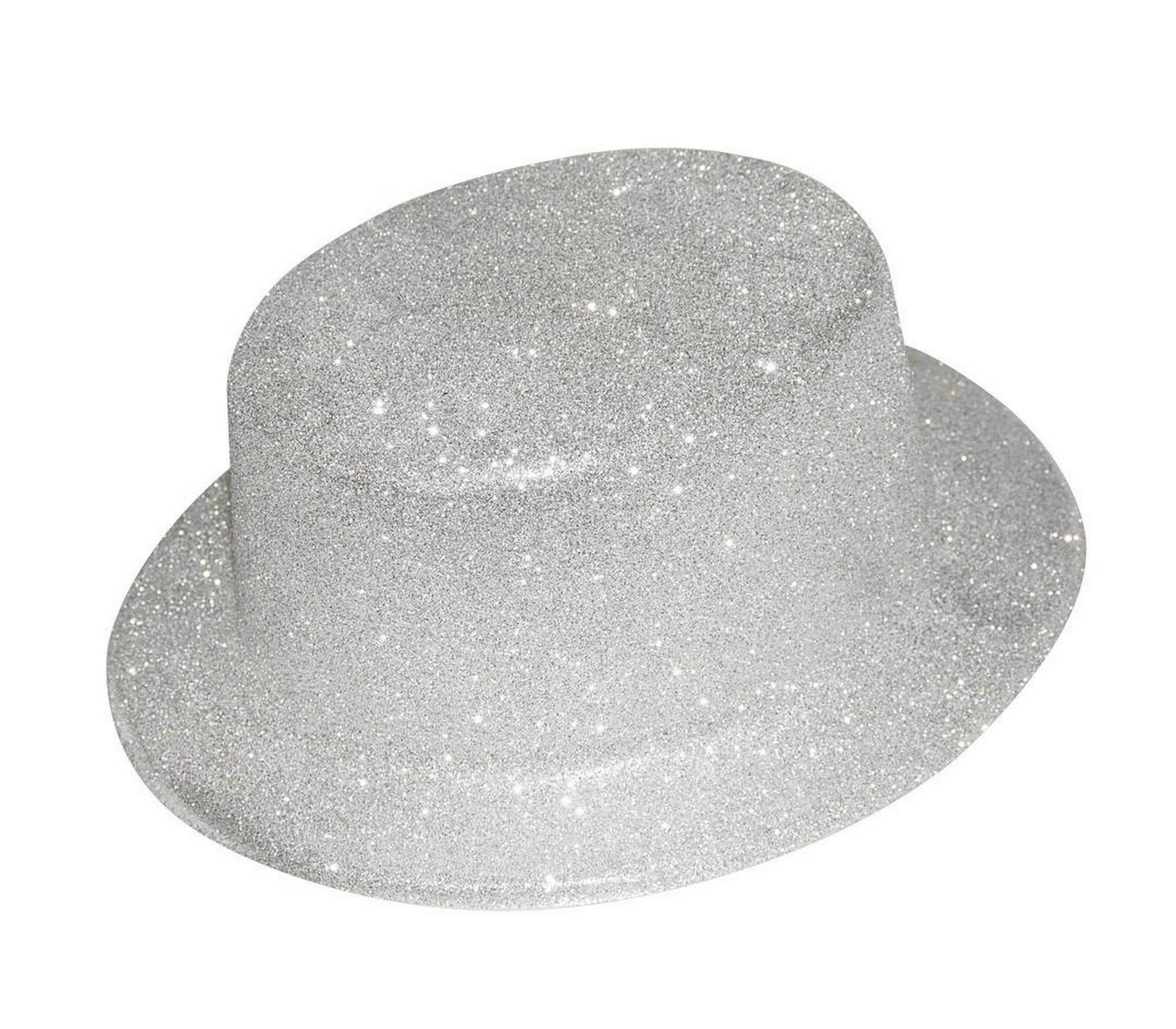 ptit-clown-paillettenhut-glitter-blau-partyhut-karneval-silvester-disco image 6