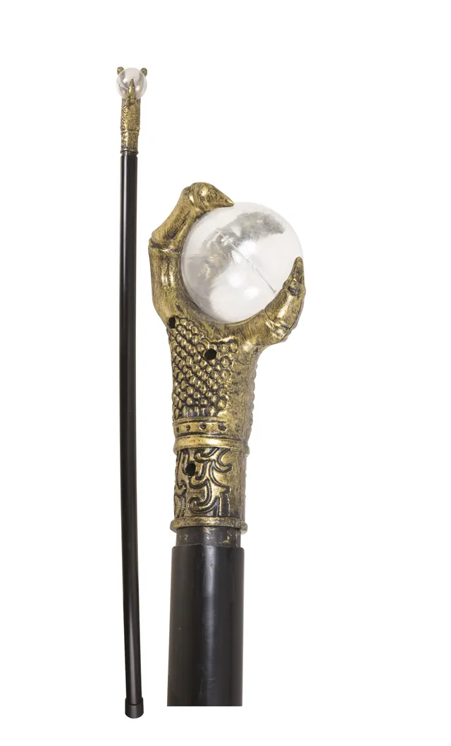 ptit-clown-gehstock-kristallkugel-mit-krallen-87-cm image 1