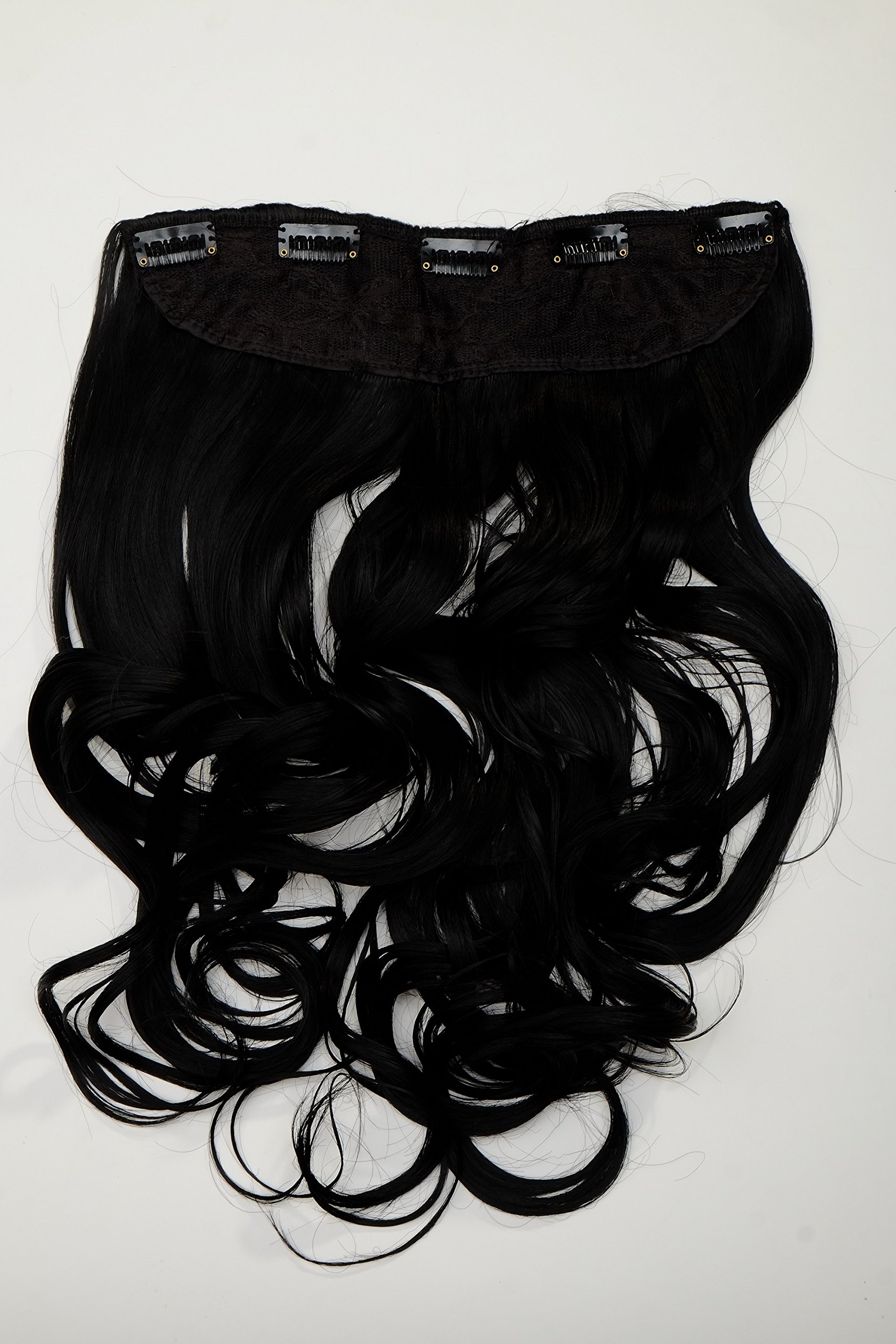 wig-me-up-wh5008-180c-1-clip-in-haarverl-ngerung-lockig-schwarz-50-cm-5-clips image 2