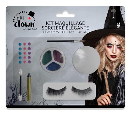 p-tit-clown-hexen-make-up-set-spinnenhexe-abwaschbar image 6