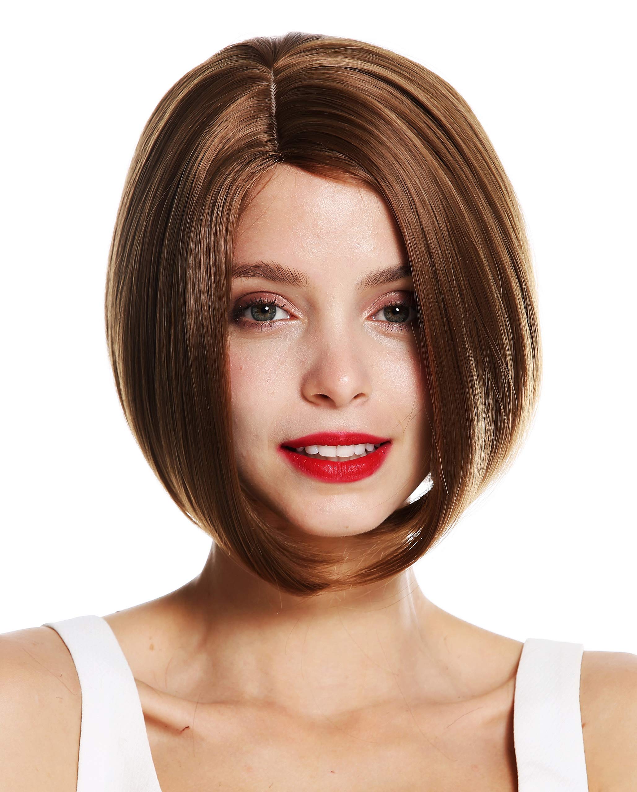 wig-me-up-vk-54-12-damen-per-cke-longbob-kurz-glatt-braun image 2