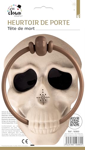 p-tit-clown-halloween-totenkopf-t-rklingel-28-cm-mit-sound-und-licht image 5