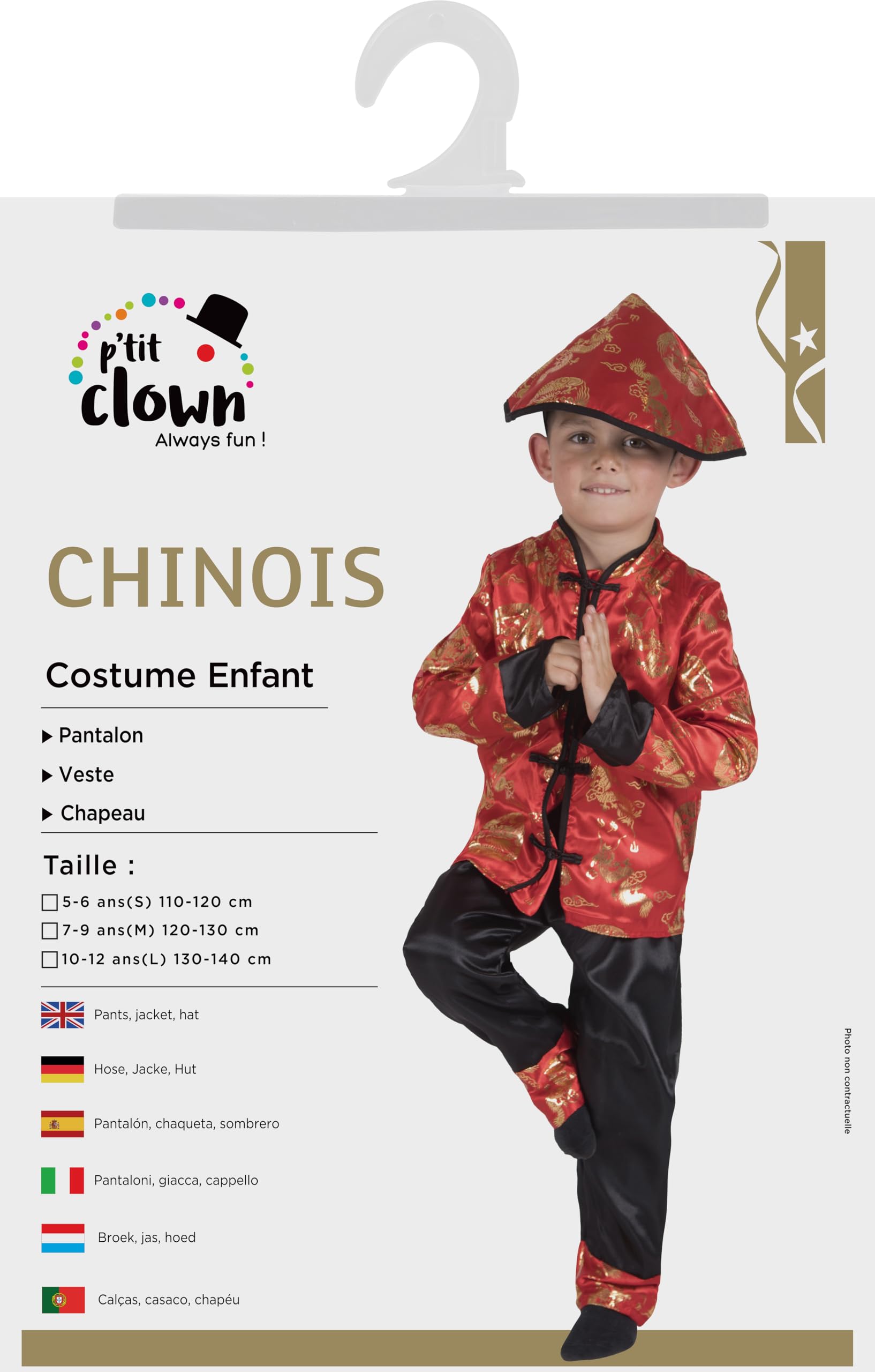 p-tit-clown-chinesisches-neujahrskost-m-kinder-rot-polyester image 5