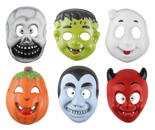 p-tit-clown-halloween-kindermaske-k-rbis-skelett-teufel-geist-berraschungsmodell image 1