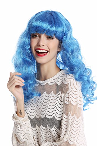 wig-me-up-91065-za43-damenper-cke-halloween-karneval-lang-wellig-pony-hellblau-d image 6