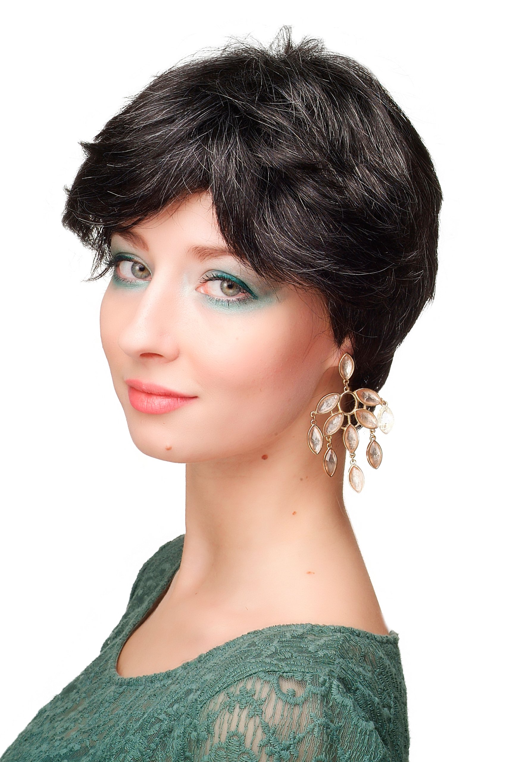 wig-me-up-damenper-cke-cm-37-280-kurz-schwarz-grau-meliert-25-cm image 2
