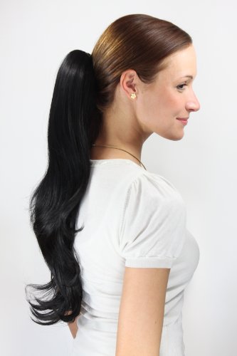 wig-me-up-t116-1b-haarteil-pferdeschwanz-zopf-schwarz-glatt-50-cm image 4