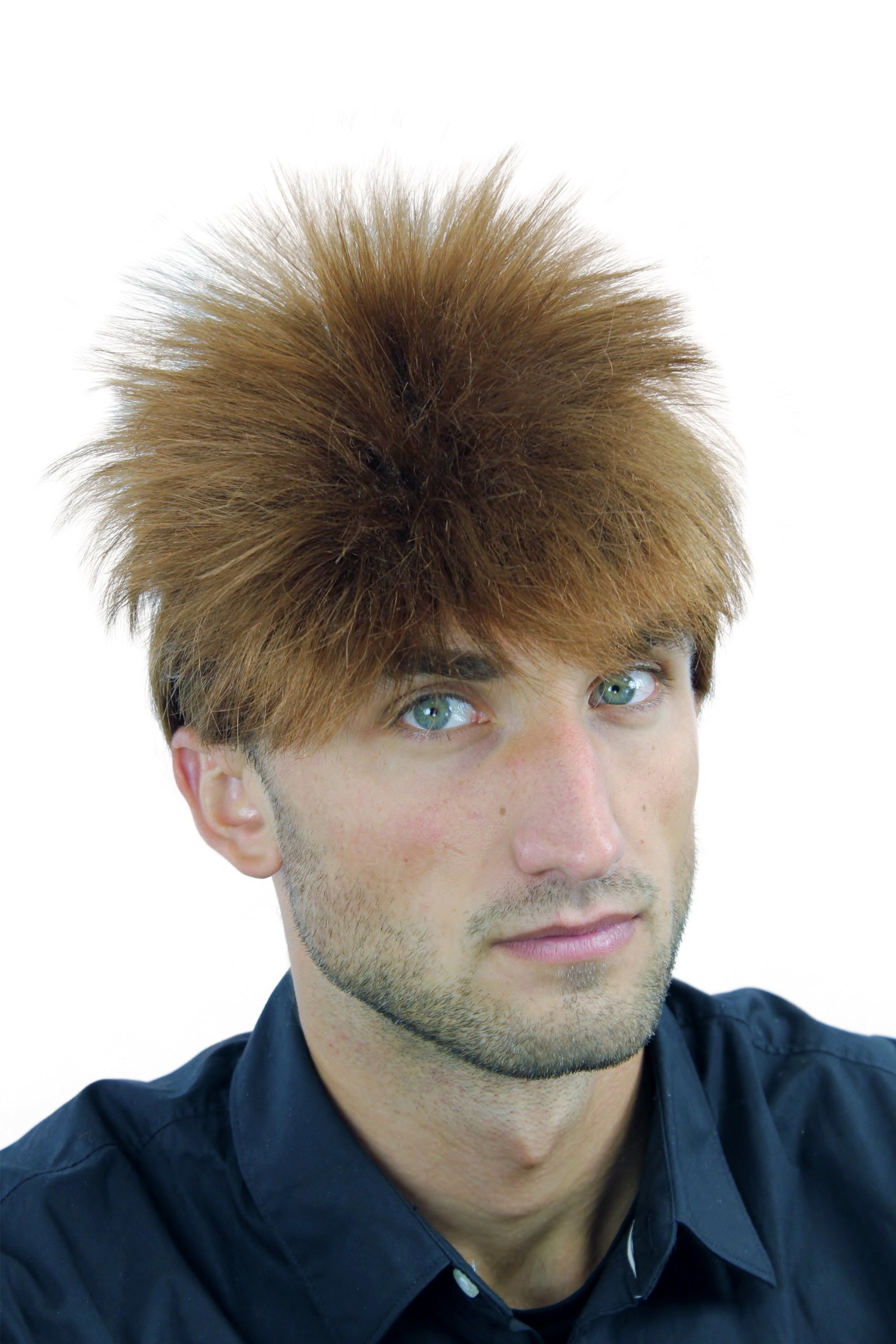 wig-me-up-wla-1034s-12-30-herrenper-cke-extravagant-braun-rotbraun-mix-25-cm image 1