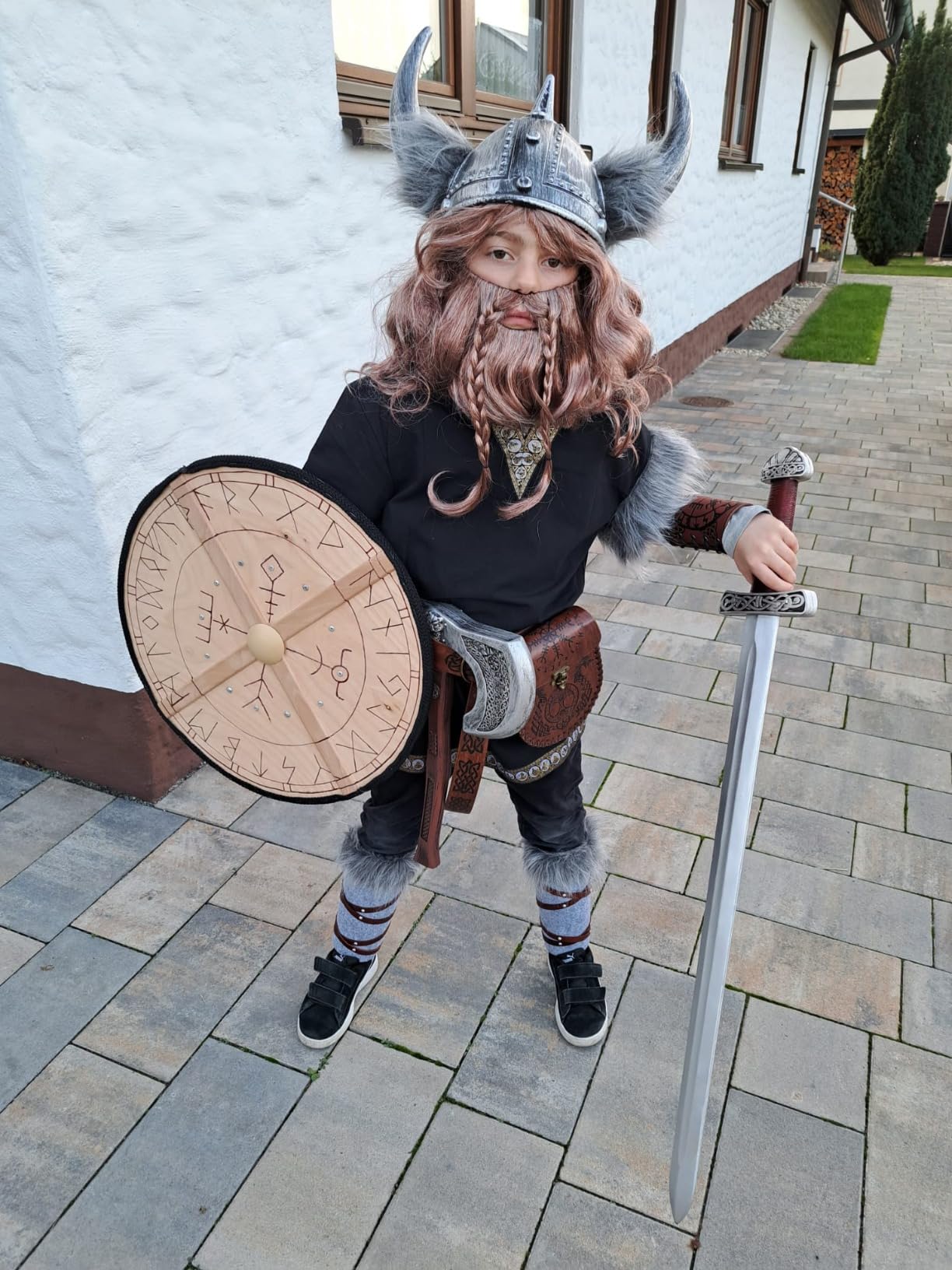 Starker Auftritt als Wikinger