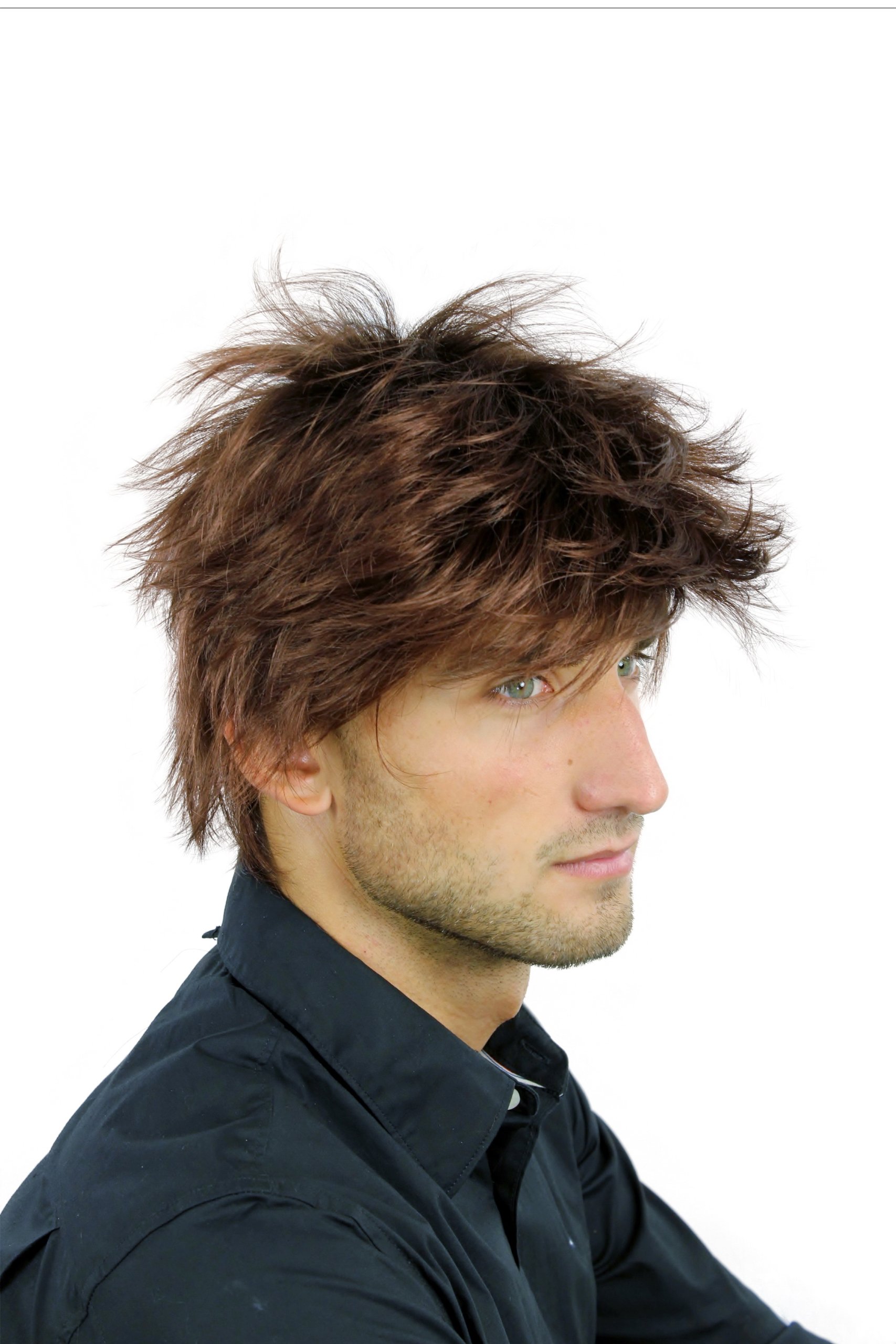 wig-me-up-wl-2052a-4t33-herrenper-cke-kurz-wild-mischbraun image 4