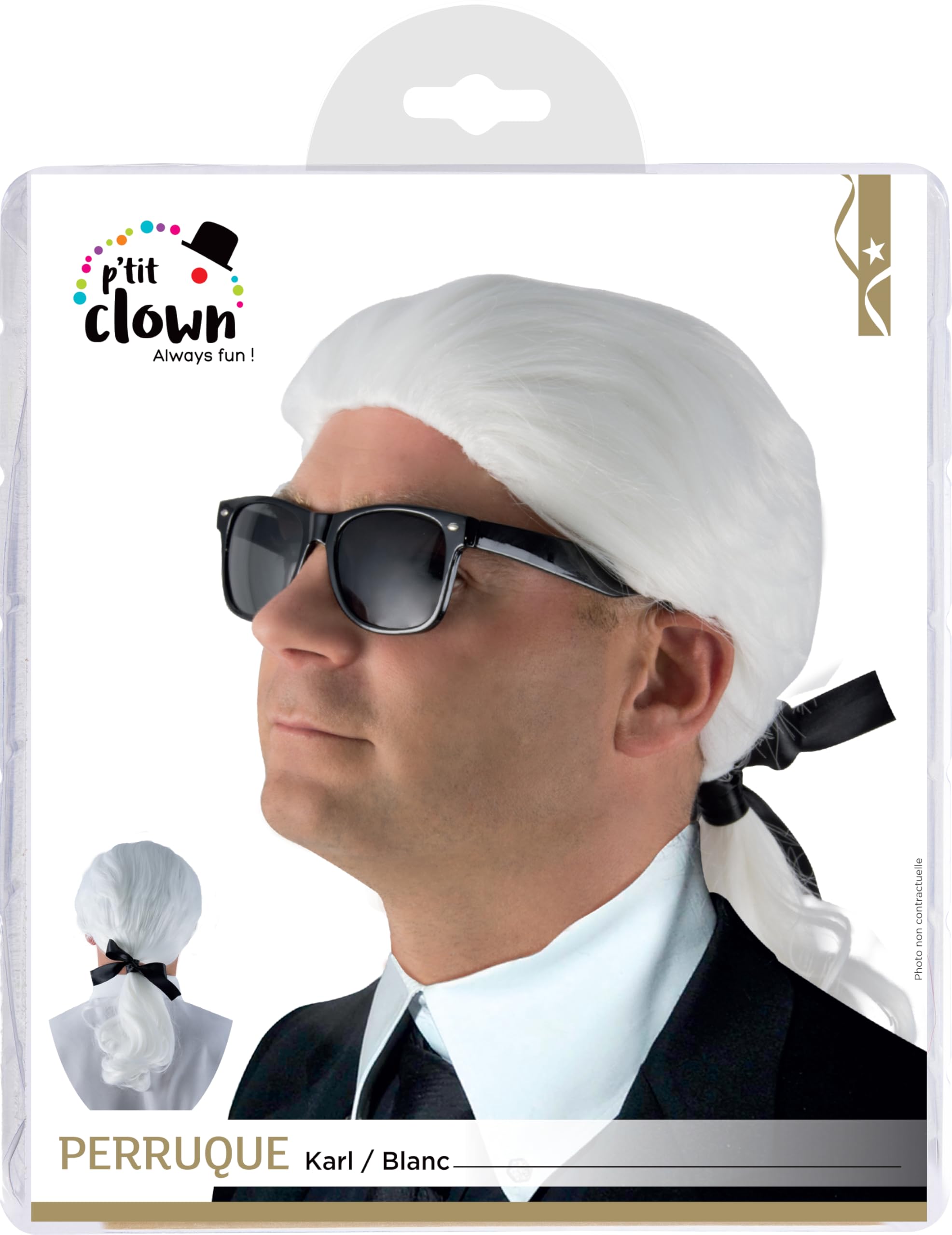 p-tit-clown-18036-per-cke-karl-mit-catogan-herren-wei-kunsthaar image 5
