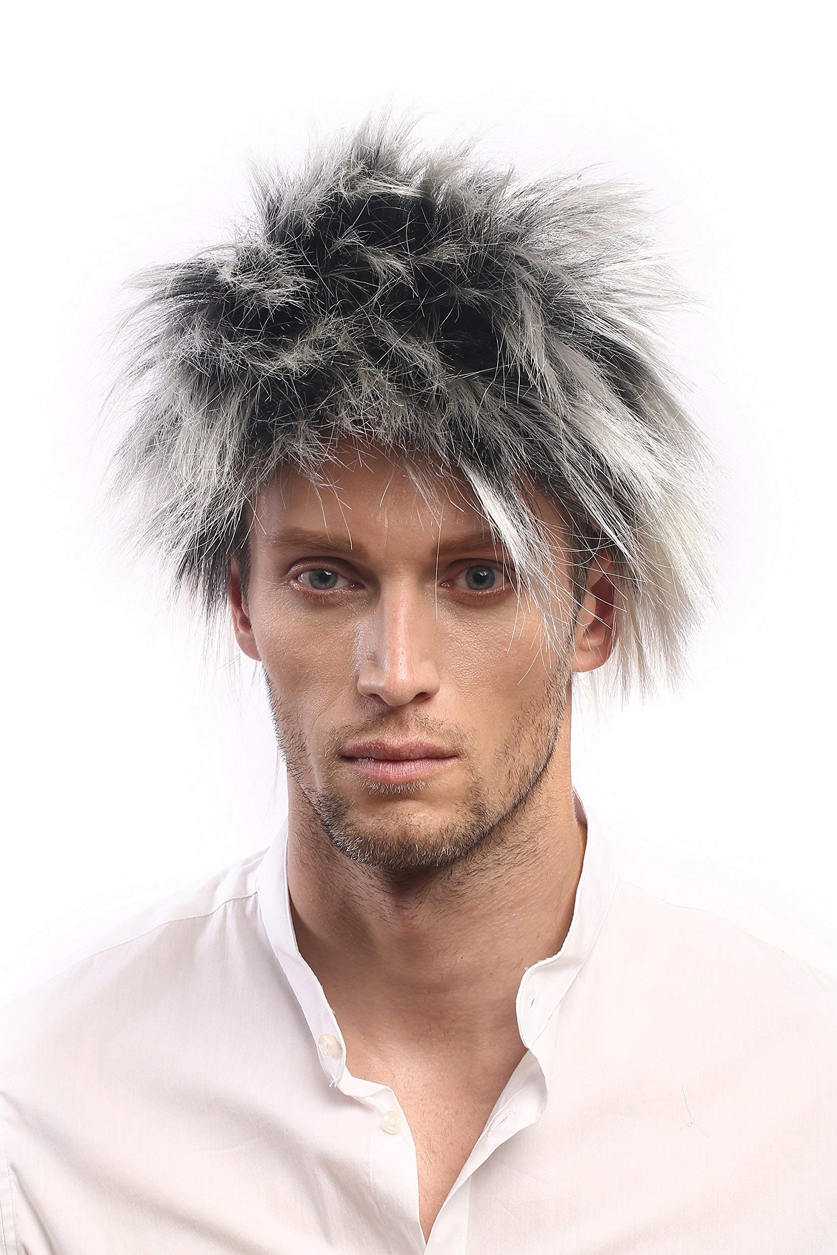 wig-me-up-60287-p103t613-karneval-per-cke-80er-wave-punk-schwarz-wei-blond image 1
