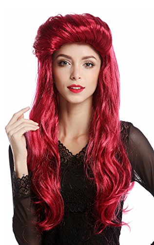wig-me-up-91313-damenper-cke-rot-lang-65-cm-vamp-70er-80er-tolle image 8