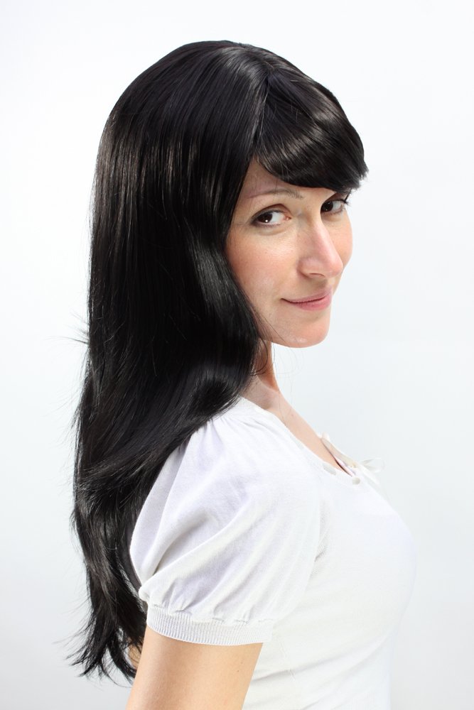 wig-me-up-9213-2-damenper-cke-lang-glatt-schwarzbraun-60-cm image 2