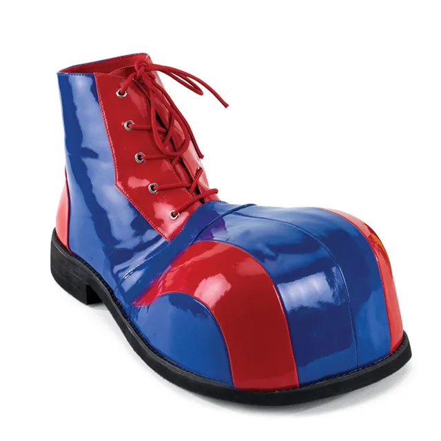funtasma-clown-05-clownschuhe-in-rot-blau-lack image 1