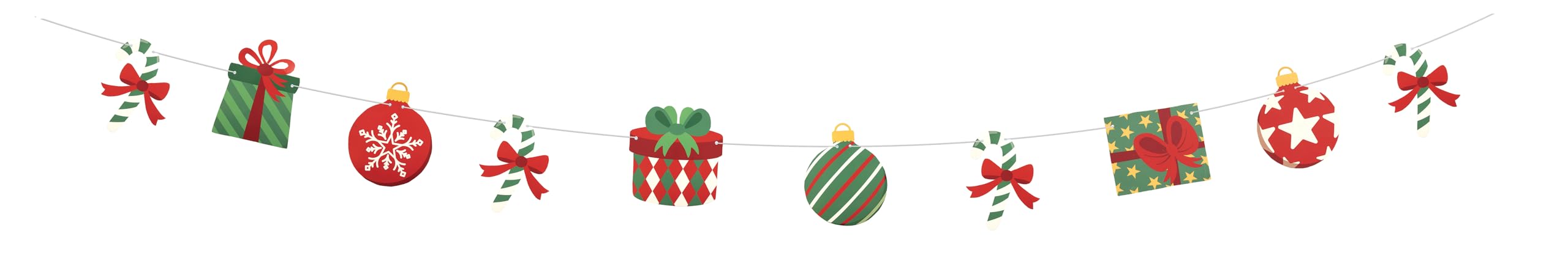 ptit-clown-girlande-weihnachtsmotive-3-m image 1