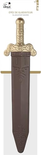 ptit-clown-26990-r-misches-schwert-mit-scheide-50-cm-braun image 7