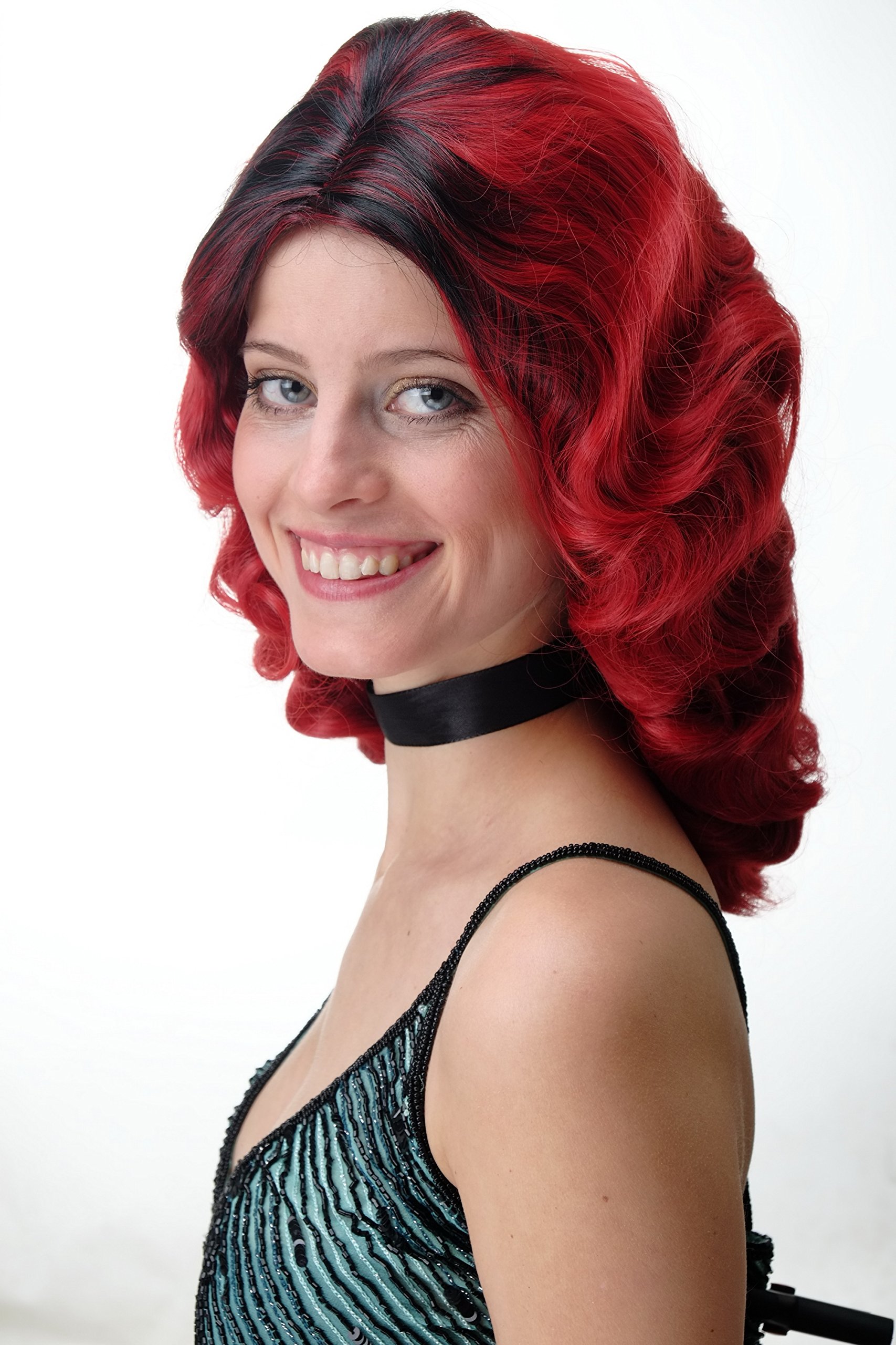 wig-me-up-gfw1860-damenper-cke-hollywood-ombre-schwarz-rot-lang image 3
