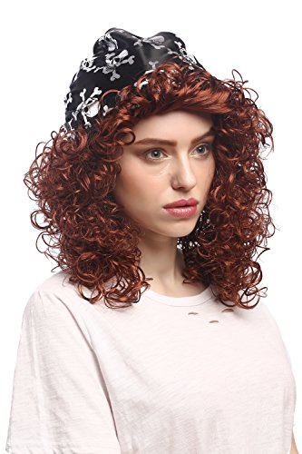 wig-me-up-91121-za340-piratin-per-cke-rotbraun-lockig-45-cm-mit-kopftuch image 5