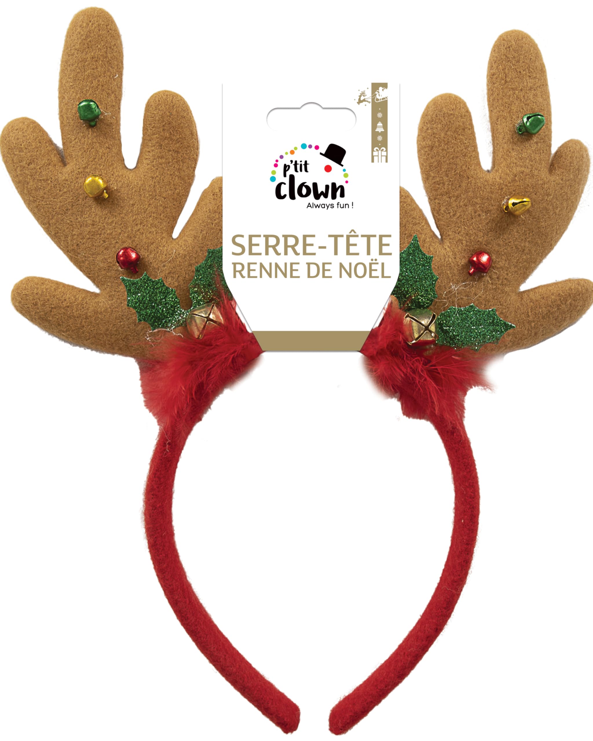 ptit-clown-haarreif-weihnachtsrentier-erwachsene image 3