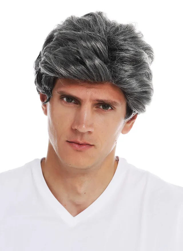 wig-me-up-3270-k21b-kb80-herren-per-cke-kurz-gewellt-grau-meliert image 1