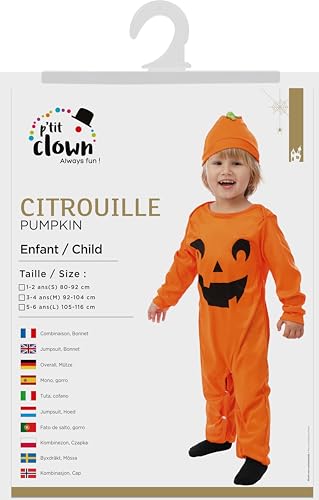 p-tit-clown-baby-kost-m-kleiner-k-rbis-overall-mit-m-tze image 8
