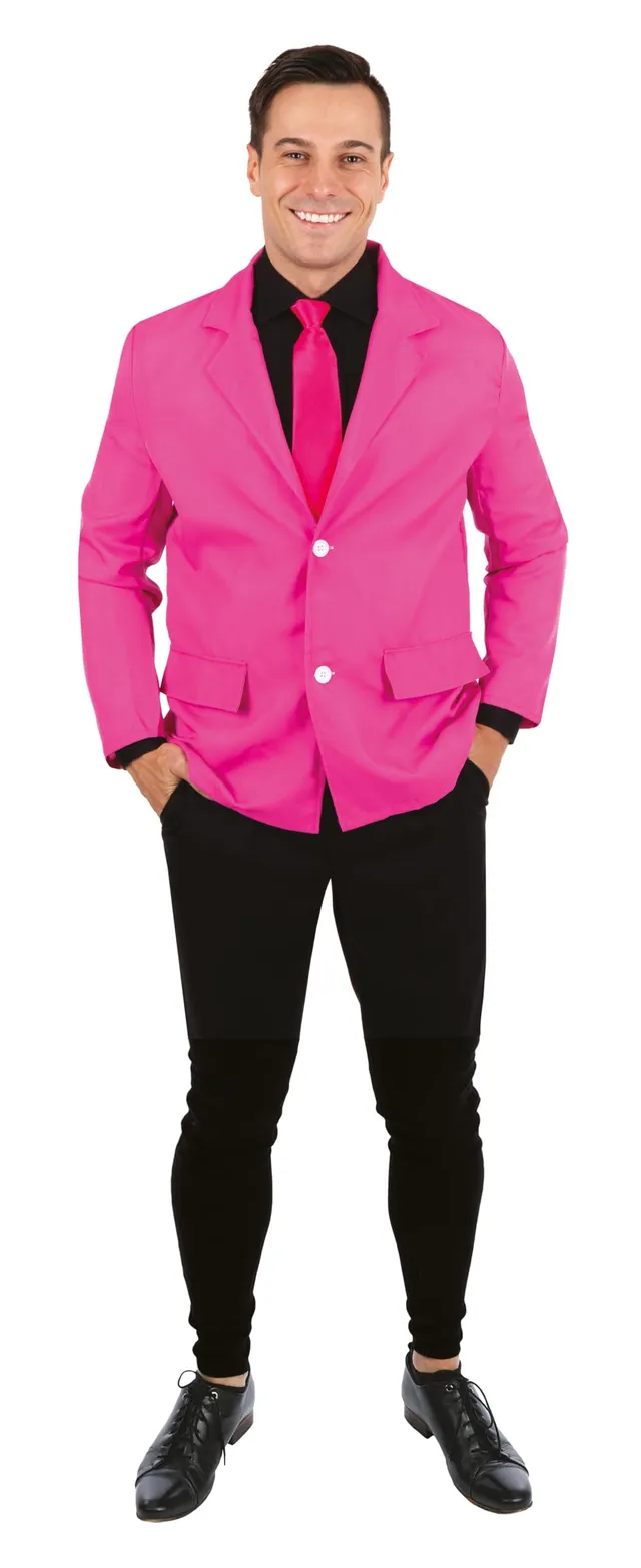 ptit-clown-jacke-einfarbig-22664-rosa-kost-mjacke image 1