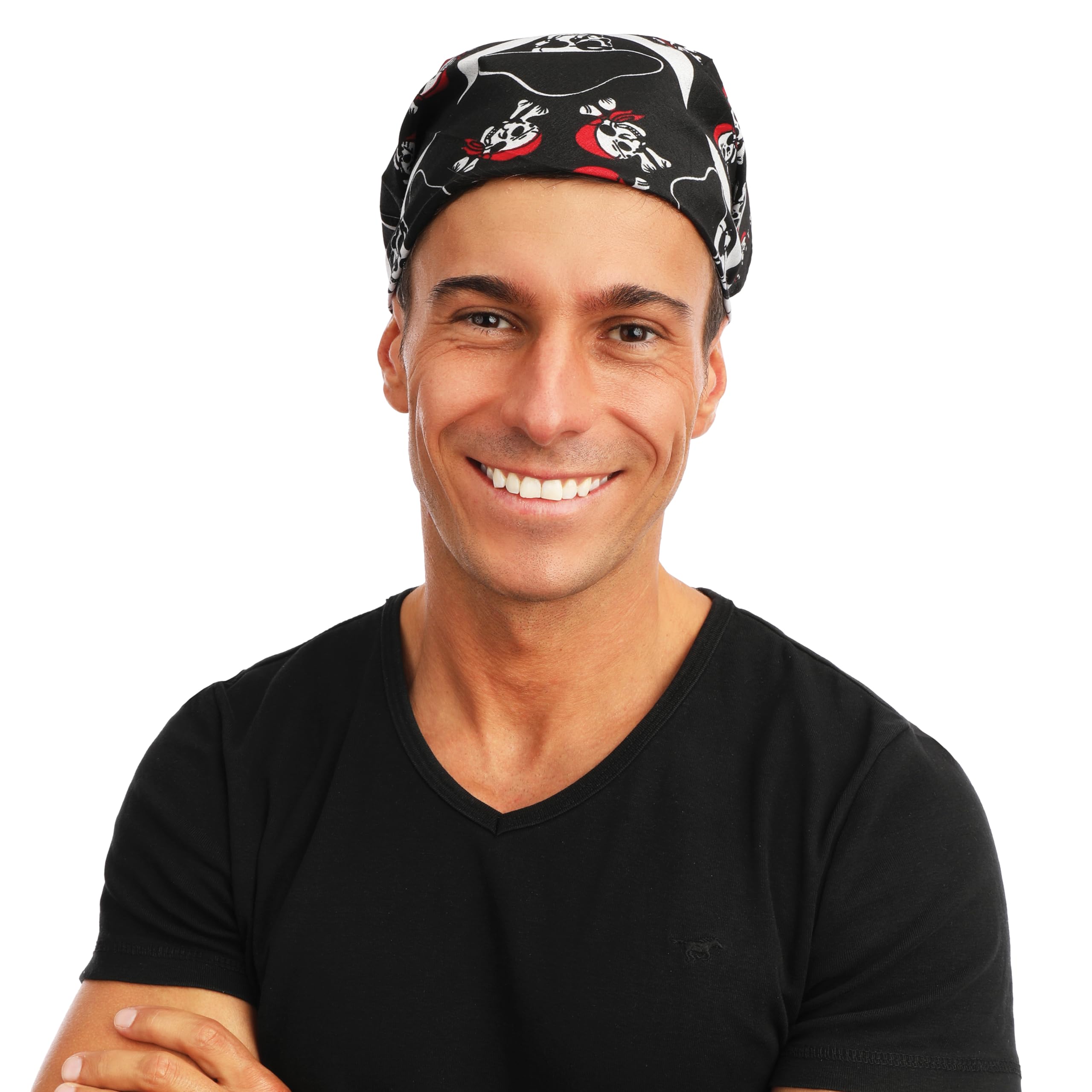 ptit-clown-19112-bandana-totenkopf-50-x-50-cm image 3