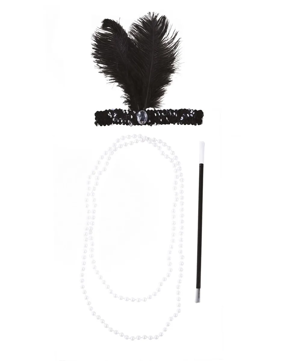p-tit-clown-charleston-verkleidungsset-schwarz-one-size image 1