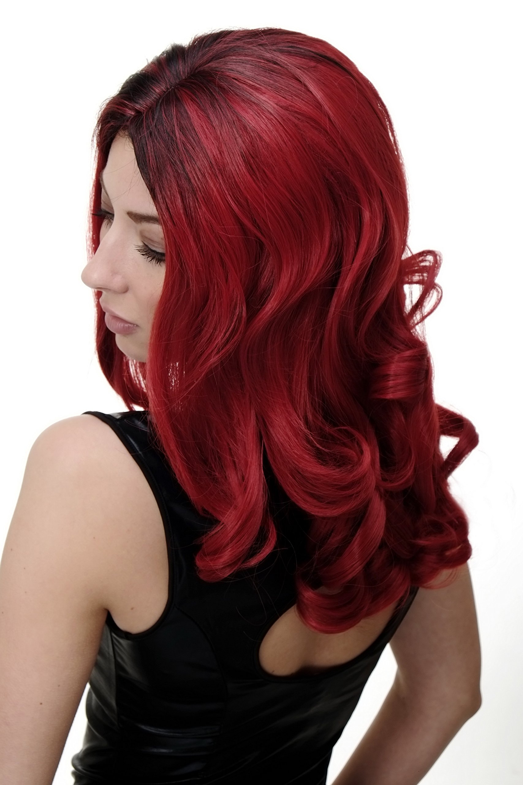 wig-me-up-gfw1832-red-m130m-damenper-cke-lang-rot-ombre-mittelscheitel-50-cm image 5