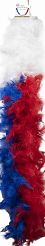 ptit-clown-federboa-blau-wei-rot-one-size image 6