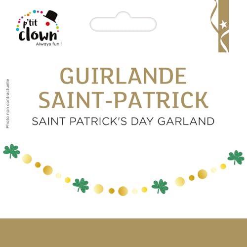 p-tit-clown-kleeblatt-girlande-5-m-gr-n-gelb-st-patrick-s-day image 5