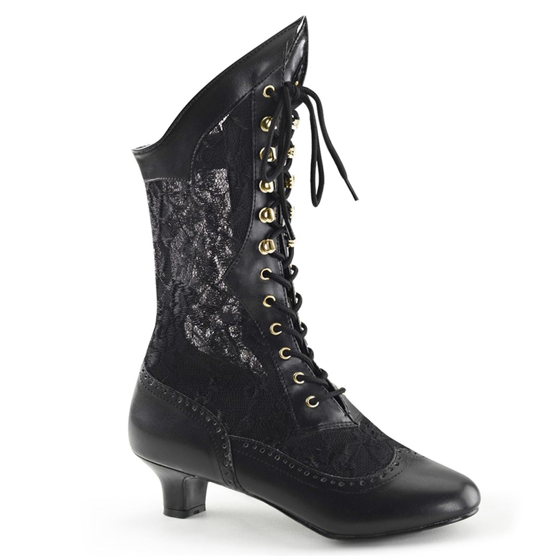 funtasma-dame-115-damen-victorian-kn-chelstiefel-schwarz-gold-5-1-cm image 1