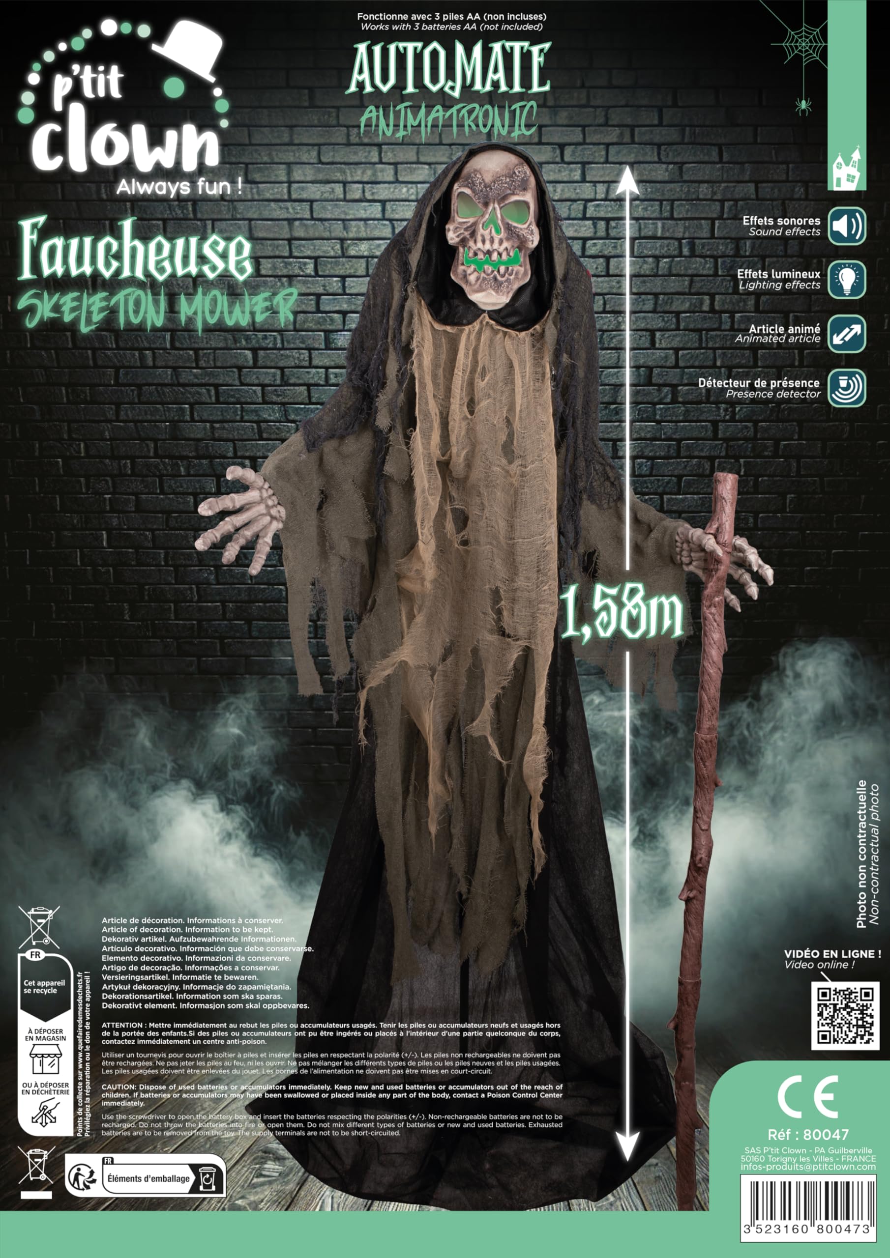 ptit-clown-faucheuse-squelette-anim-e-sensenmann-dekofigur-158-cm image 3