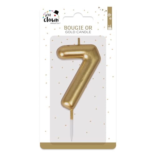 ptit-clown-geburtstagskerze-zahl-7-gold image 8