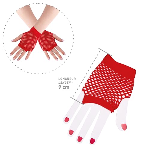 ptit-clown-90315-fingerlose-netzhandschuhe-rot-1-paar image 6