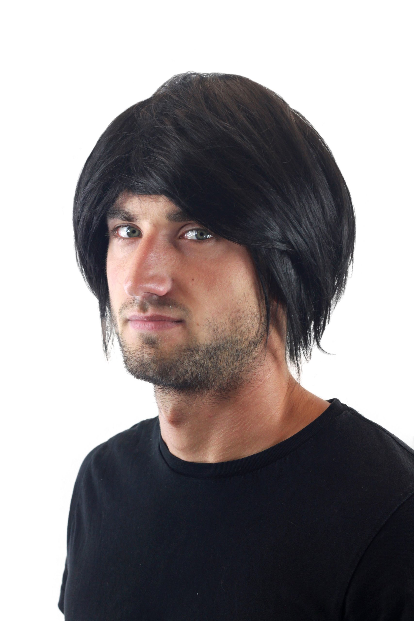 wig-me-up-gfw895-1b-herren-per-cke-schwarz-mittellang-20-cm-seitenscheitel image 6