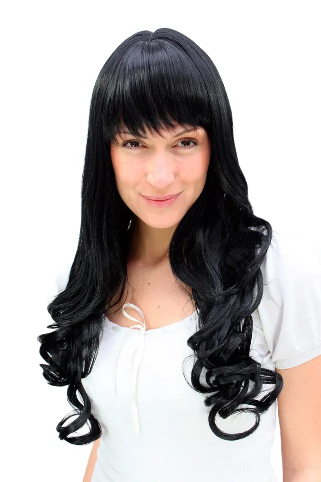 wig-me-up-damenper-cke-schwarz-lang-leicht-gewellt-mit-pony-3224-1-ca-60-cm image 1