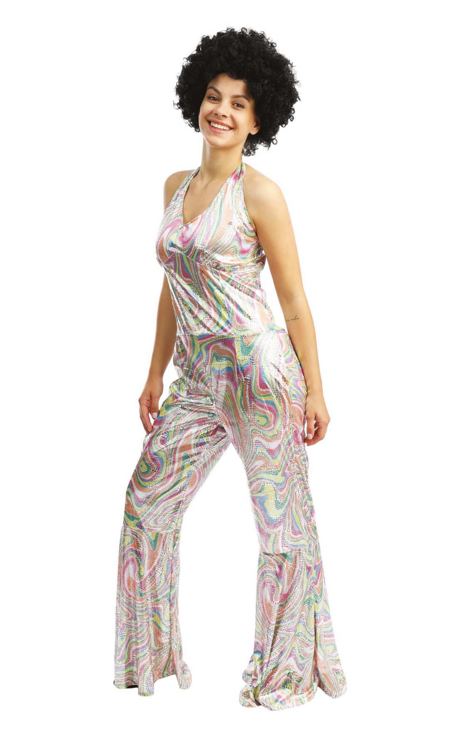 p-tit-clown-23359-disco-overall-damen-l-xl-luxus-mit-glanzeffekt image 2