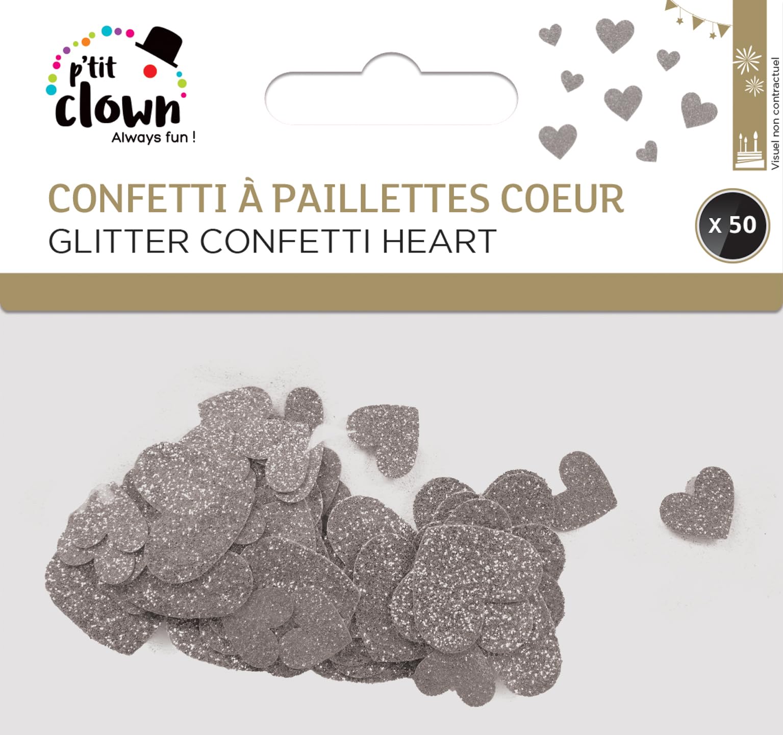 p-tit-clown-re22725-konfetti-herzen-silber-glitzer-50-st-ck image 2